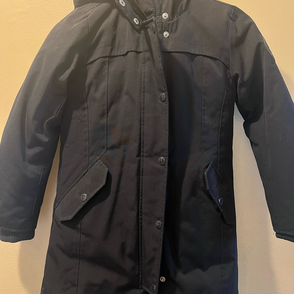 GAP Black Hooded Kids Parka